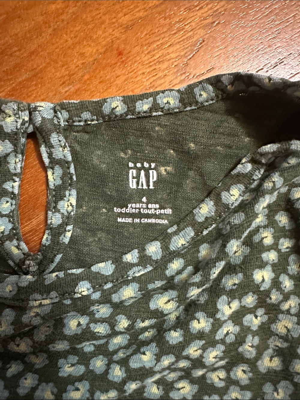 2 GAP Kids Dresses & 1 WHEAT kids dress size 4T - Picture 7 of 10